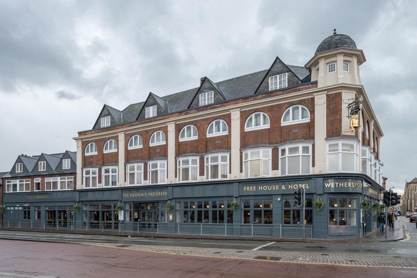 Pilgrims Progress Wetherspoon Бедфорд Экстерьер фото